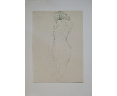 AFTER GUSTAV KLIMT: THREE PORTRAIT STUDIES, lithographs, unsigned (3)