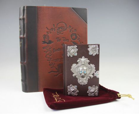 ROWLING (J.K), THE TALES OF BEEDLE THE BARD, first edition December 2008, leather bound book with white metal mounts, in orig