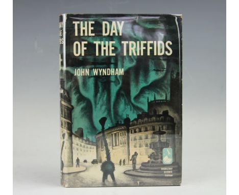 WYNDHAM (J), THE DAY OF THE TRIFFIDS, first American edition, with d.j, blue cloth with green lettering, Doubleday & Company 