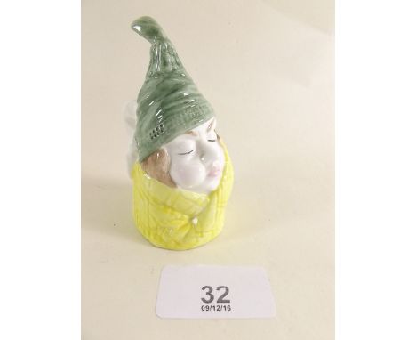 A Royal Worcester Mr Caudle candle snuffer 