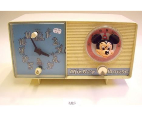 A Walt Disney productions Mickey Mouse clock radio 