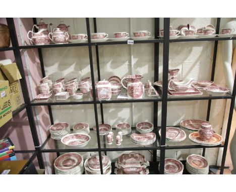 Extensive Masons dinner and tea service. Not available for in-house P&amp;P.&nbsp;Condition report: Crazing to a few items, G