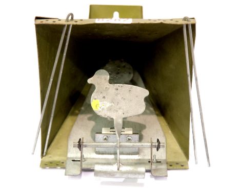 Vintage shooting gallery weighted duck target. P&amp;P Group 3 (£25+VAT for the first lot and £5+VAT for subsequent lots) 