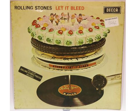 Rolling Stones Let it Bleed. P&P Group 2. No poster. (£18+VAT for the first lot and £3+VAT for subsequent lots)Condition Repo
