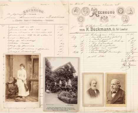 * Joachim (Joseph, 1831-1907), Hungarian violinist, conductor, composer and teacher. A collection of Joachim memorabilia, Han