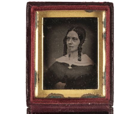 * Lowder Family. A group of 7 photographs of members of the Lowder family, including a 9th-plate daguerreotype, c. 1840-43, b