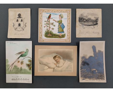 * Miscellaneous ephemera, mostly 19th and 20th century, including a commonplace book of Elizabeth Martin, circa 1820s, with o