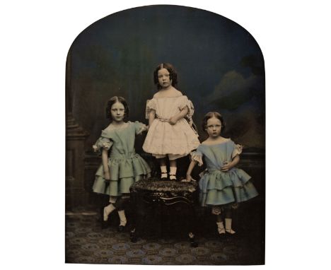 * Hay (George Heron &amp; David Syme, photographers). A group of 4 full plate ambrotypes by G. &amp; D. Hay, 68 Princes Stree