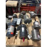 PALLET OF VARIOUS ELECTRIC MOTORS