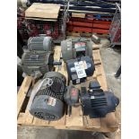 PALLET OF VARIOUS ELECTRIC MOTORS