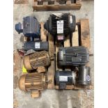 PALLET OF MISCELLANEOUS ELECTRIC MOTORS