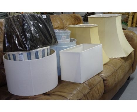 A collection of new lamp shades 