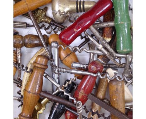 A collection of Vintage corkscrews 