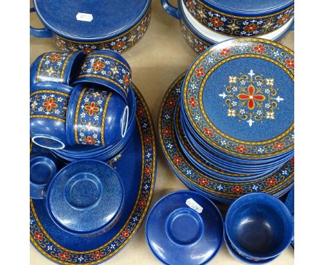 A large mid-century West German Winterling tea and dinner service, including tureens, soup bowls, plates, teapot etc 