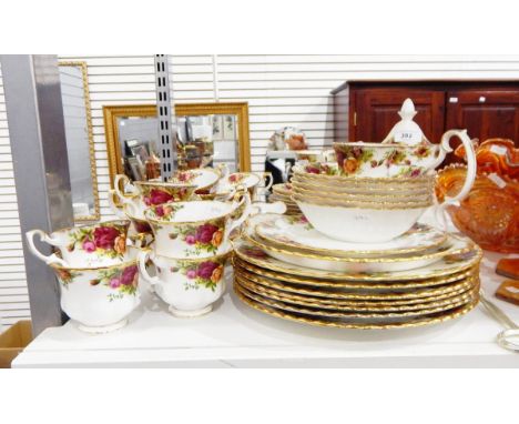 Royal Albert part tea service "Old Country Roses" 