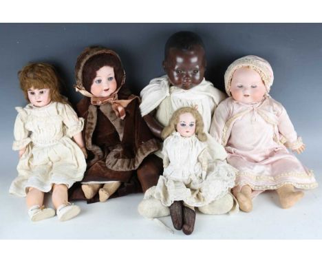 Antique German A M Armand Marseille Baby Gloria Doll 351/4 -- Antique