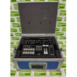 Roland V-40HD multi-format video switcher with flight case