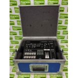 Roland V-40HD multi-format video switcher with flight case
