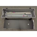 AV Stumpfl Monoblox 32 screen W 3250 x H 1830mm drape kit with transportation case - FRAME ONLY
