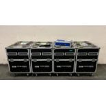 DMT Pixelmesh P12.5 LED video wall screens with flight cases - full details in description