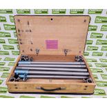 Karba Projektionstisch wooden boxed collapsible projector stand with handle