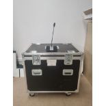 30 x ADN D1 sennheiser delegate microphones in flight case, STOCK IMAGE, tested and working