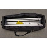 AV Stumpfl Monoblox 32 screen W 4880 x H 2740mm drape kit with transportation bag - FRAME ONLY