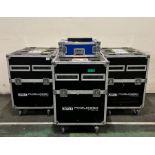 DMT Pixelmesh P12.5 LED video wall screens with flight cases - full details in description