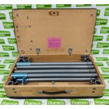 Karba Projektionstisch wooden boxed collapsible projector stand with handle