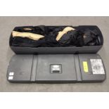 Draper ultimate folding screen W3050 x H 2180mm dress/drape kit with transportation case