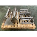 Litestructures Astralite lighting trusses - 3x 400mm, 2x 700mm & base plates