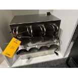 XpressFill XF440 4-Spout Spirits Volumetric Filler with Carbonation and Hood