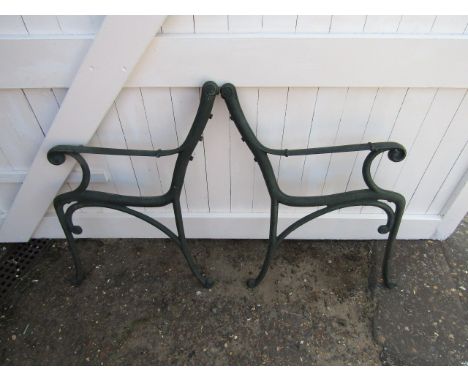 cast iron bench ends