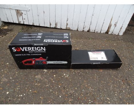 Sovereign electric chainsaw new in box&nbsp;