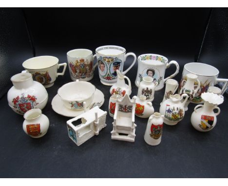 Goss crest wares and commemorative mugs&nbsp;