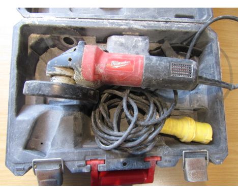 Milwaukee 110v angle grinder in good working condition