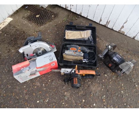 Bench grinder, sanders and circular saw&nbsp;