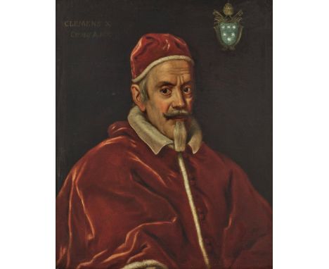 Giovanni Battista Gaulli, nach1639 Genua - 1709 RomPapst Clemens X.(1590 Rom - 1676 ebenda, Papst 1670-76). L. o. bezeichnet 