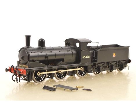 Alan Gibson or similar Kitbuilt 0 Gauge 0-6-0 Loco & Tender BR black class J15, No.65478, 2-rail Finescale electric, front co