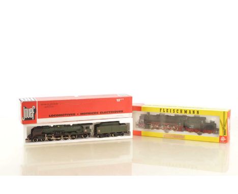 Fleischmann German and Jouef French  HO Gauge Steam Locomotives, with Tenders,  both boxed, Fleischmann 4175 BR 50 058 of the