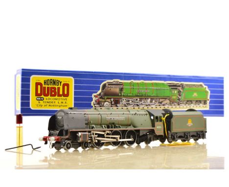 HRCA 25th Anniversary (1994)  Halcyon Co Hornby-Dublo 00 Gauge 3-Rail EDL12 BR green 46251 'City of Nottingham' Locomotive an