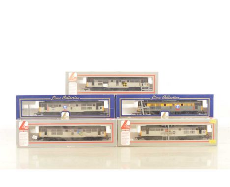 Five Lima 00 Gauge Class 31 BR Freight Sector Diesel Locomotives (5), 205095A3 Petroleum two tone grey 31202' Fina Energy', 2