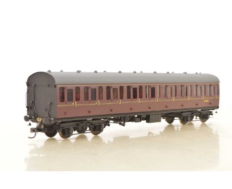 Sancheng (China) / Bachmann Brassworks modern Issue 0 Gauge BR maroon MK1 SBB Suburban Coach, No.M 46076, Professionally pain