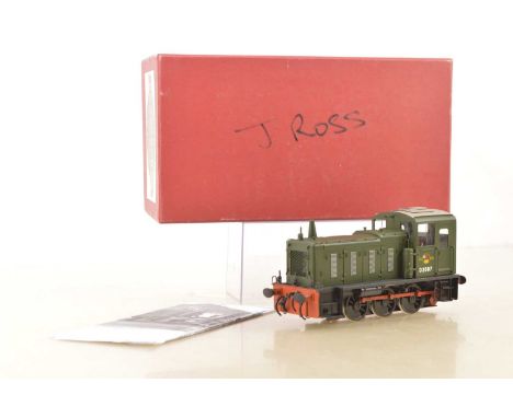 Bachmann Brassworks (Sancheng - China) modern Issue 0 Gauge class 03 BR green Diesel Shunter, No.D2007, 2-rail Finescale elec