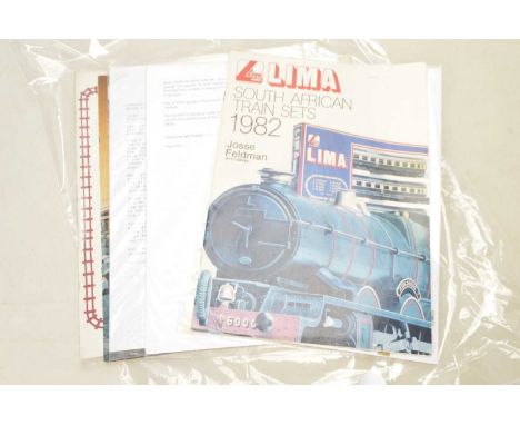 Lima South African HO Gauge Train Sets Catalogue and International Catalogue and other items, 1982 South African Train Sets C