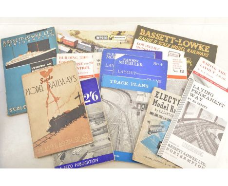 Various N 00 and 0 Gauge Catalogues by Wrenn Trix Bassett-Lowke and others publications including Railway Modeller 'Shows you