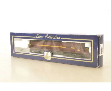 Lima South African HO Gauge 208134LG SAR maroon 502 Class 34 Diesel Locomotive 34228, in original blue window box, VG, box G-