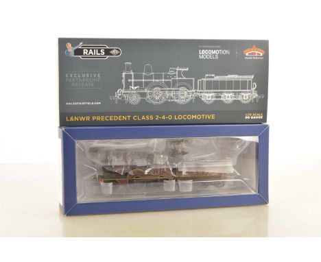 Bachmann for Rails of Sheffield in partnership with Locomotion Models boxed 00 Gauge LNWR maroon improved Precedent Class 2-4