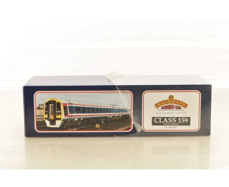 Bachmann 00 Gauge 31-512 Stage Coach SWT Class 159 3-car DMU,  in individual boxes with card sleeve, E, possibly test run onl