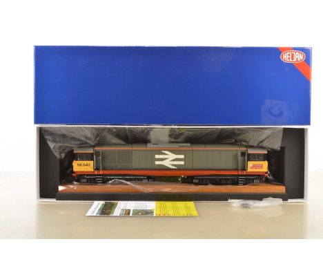 Heljan 0 Gauge modern issue Ref 5850 Tower Models Exclusive class 58 Railfrieght grey large logo Diesel Locomotive, No. 58042